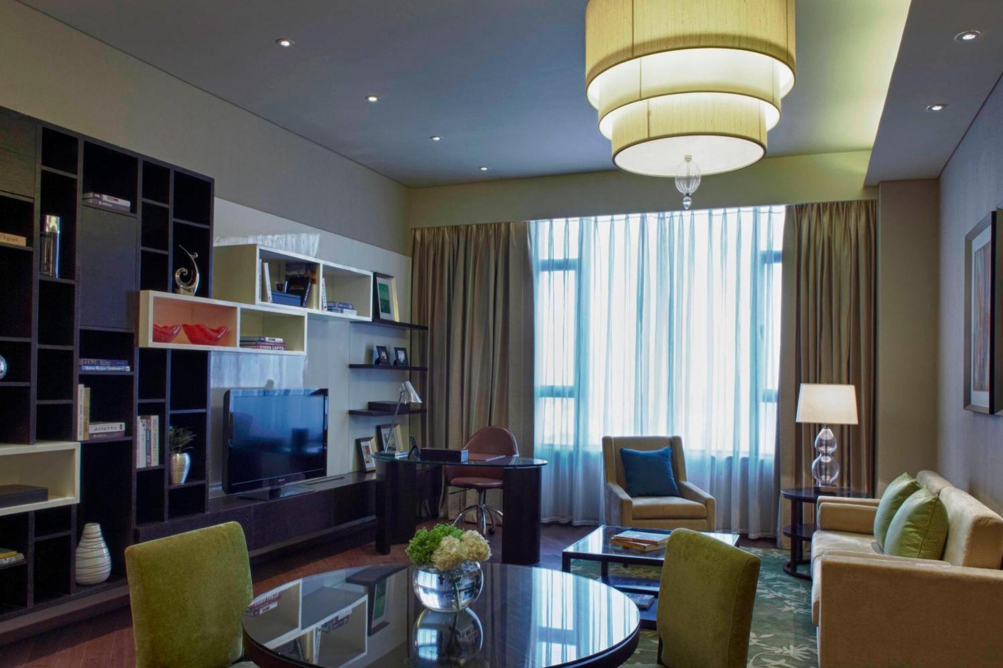Marriott Executive Apartment Tianjin Lakeview المظهر الخارجي الصورة