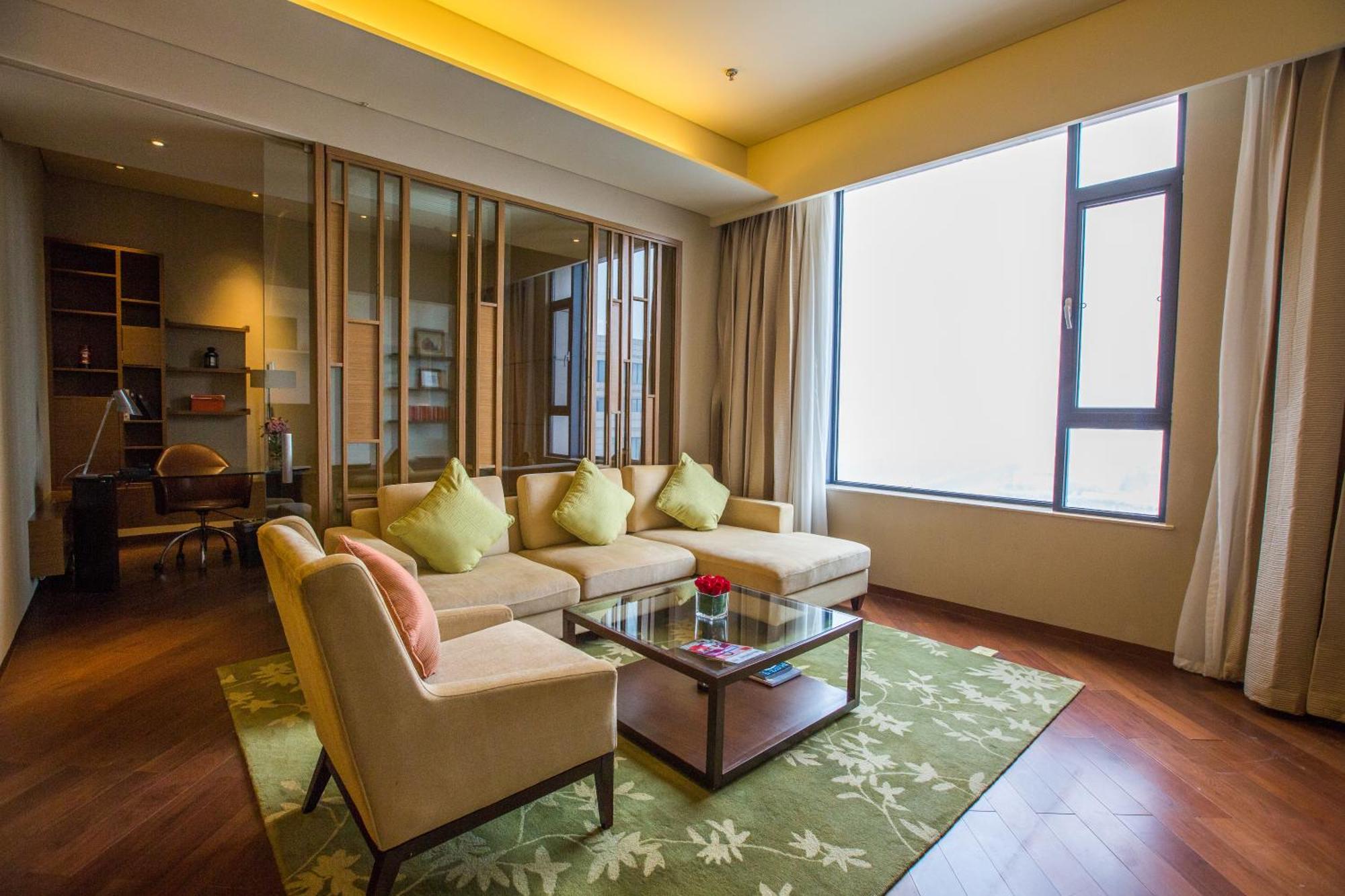 Marriott Executive Apartment Tianjin Lakeview المظهر الخارجي الصورة