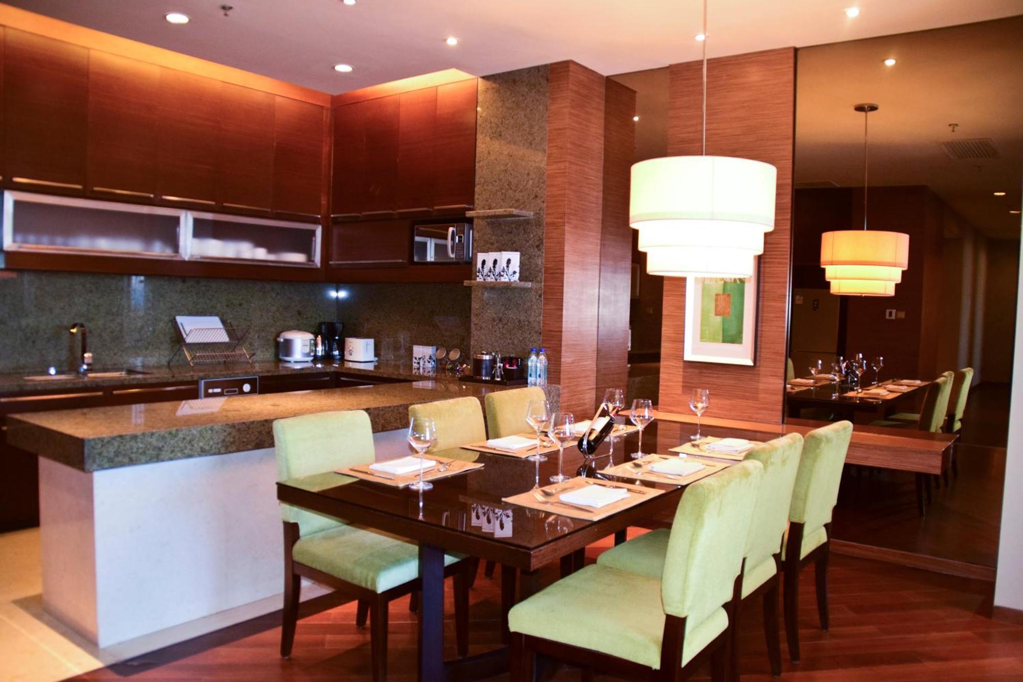Marriott Executive Apartment Tianjin Lakeview المظهر الخارجي الصورة