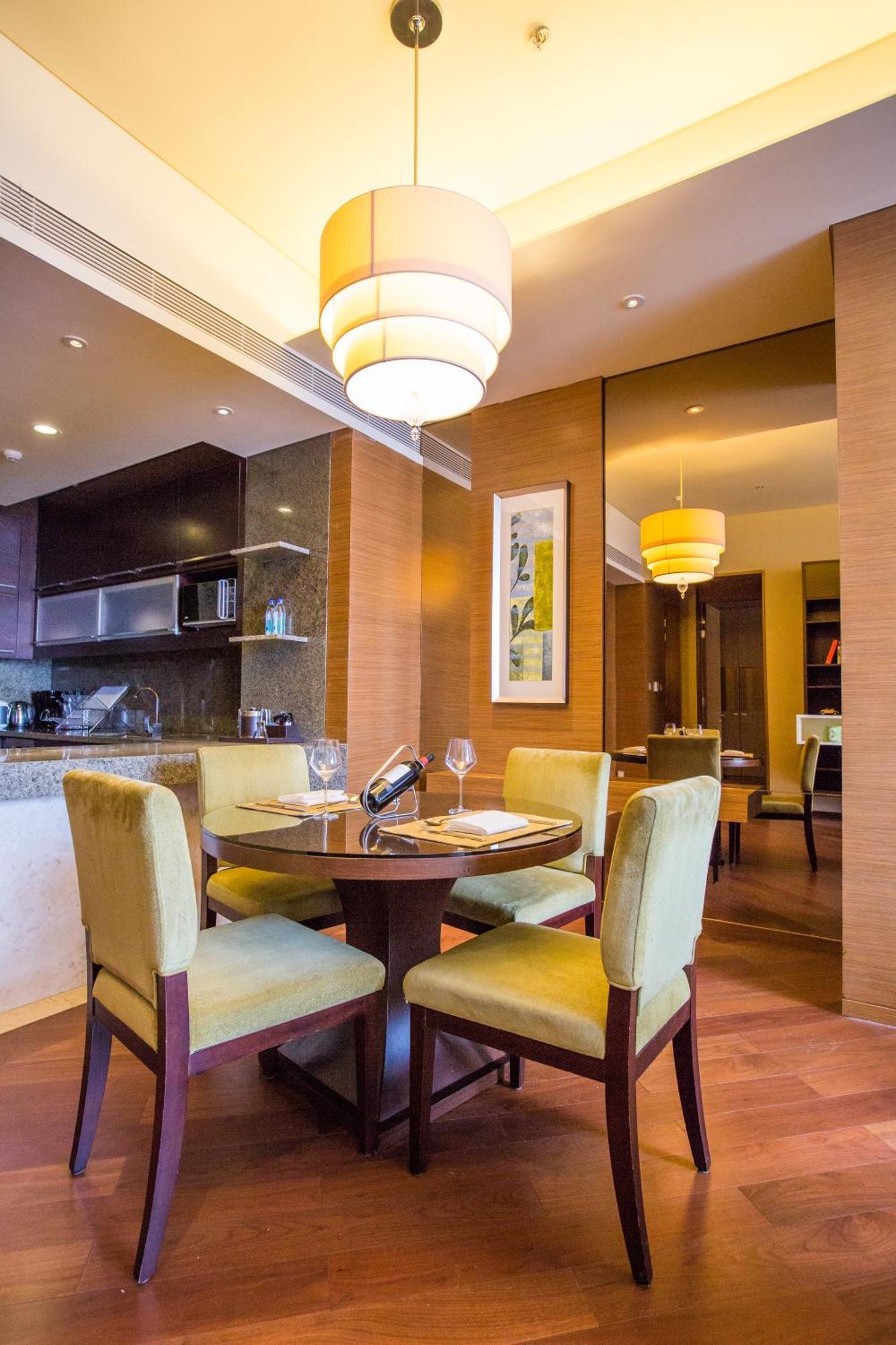 Marriott Executive Apartment Tianjin Lakeview المظهر الخارجي الصورة